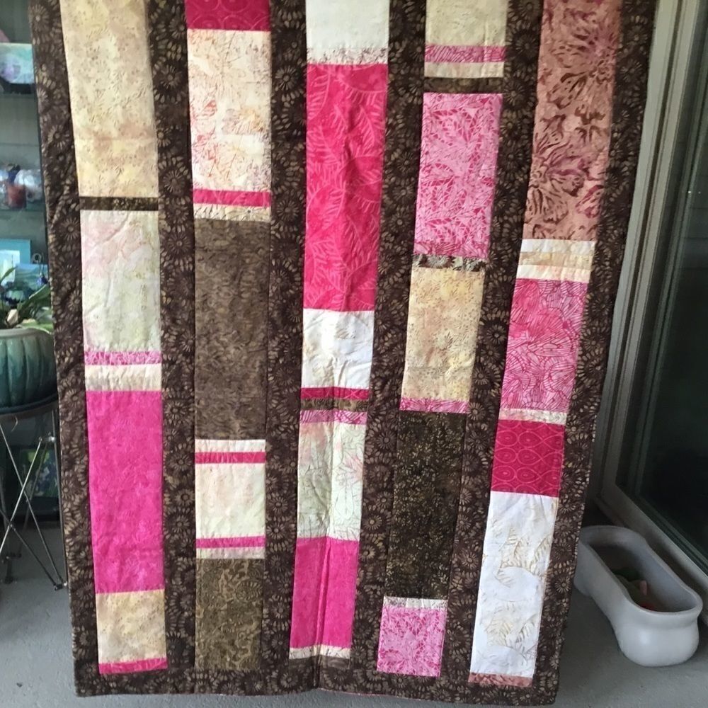 New. Handmade Lap Quilt